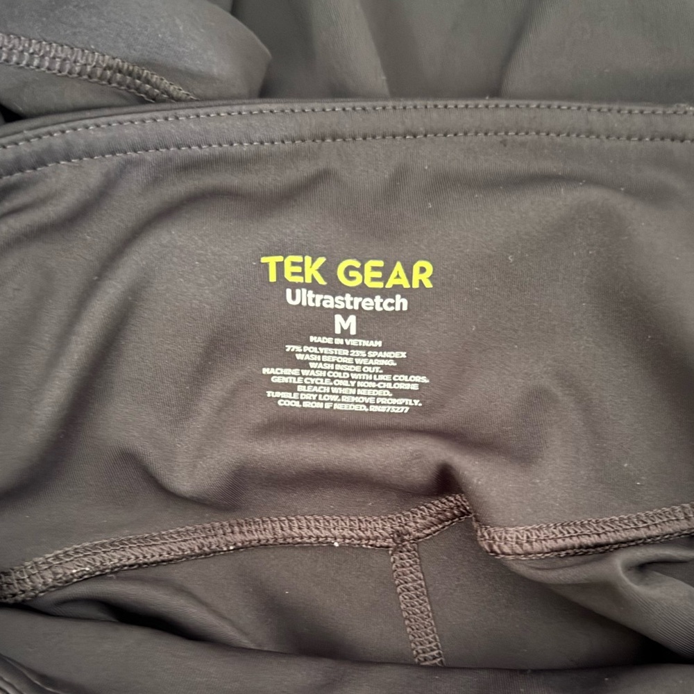 Tek Gear Black Ultra Stretch Leggings, Women’s M - Picture 3 of 3